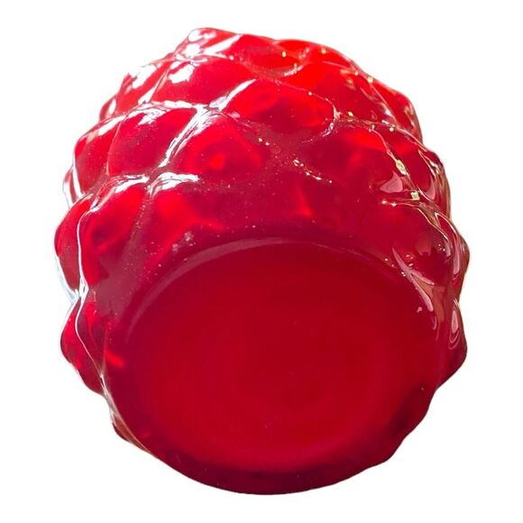 Vintage Mid Century Modern Murano Style Hand Blown Art Glass Pineapple - Picture 4 of 5